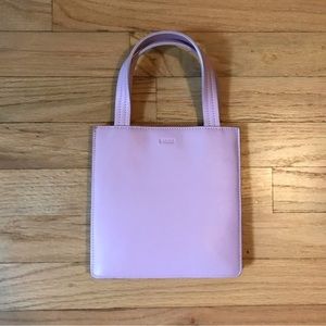 Baggu Small Leather Handbag